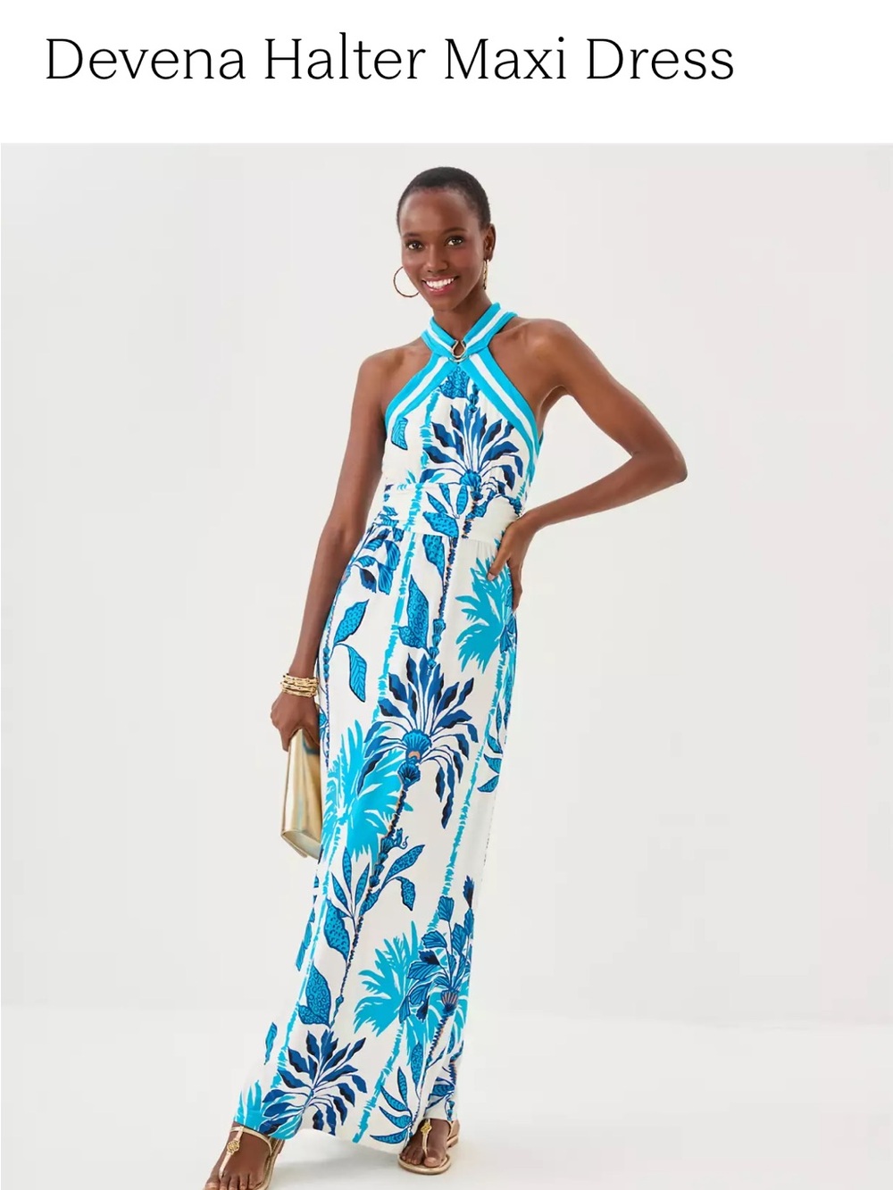NWT womens size 8 Lilly Pulitzer Maxi Dress